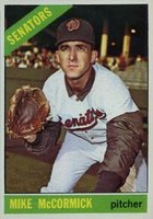 1966 Topps #118 Mike McCormick Baseball Card
