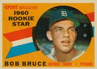 1960 Topps #118 Bob Bruce Rookie Star Baseball Card