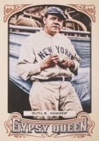 2014 Topps Gypsy Queen #301 Babe Ruth Reverse Image Baseball Card
