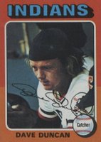 1975 Topps Mini #238 Dave Duncan Baseball Card