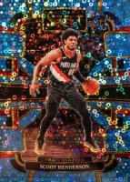2023 Panini Select #77 Scoot Henderson Light Blue Disco Basketball Card
