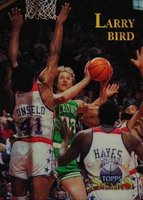1996 Topps NBA Stars #8 Larry Bird Refractor Basketball Card