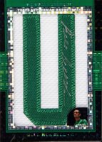 2007 Topps Letterman Patches Autographs #LA-BR Bill Russell Xfractor 1/1-U Basketball Card