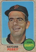 1968 Topps Milton Bradley #85 Gaylord Perry Baseball Card