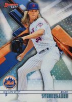 2018 Bowman's Best #70 Noah Syndergaard Refractor Baseball Card