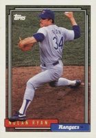 1992 Topps #1 Nolan Ryan Baseball Card