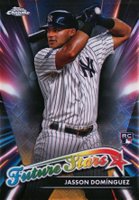 2024 Topps Chrome Logofractor Edition Future Stars #FSLE4 Jasson Dominguez Baseball Card