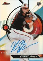 2023 Topps Finest Finest Autographs #KS Kyle Stowers Baseball Card