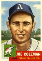 1953 Topps #279 Joe Coleman Baseball Card