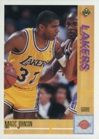 1990 Upper Deck Prototypes #32 Magic Johnson Basketball Card