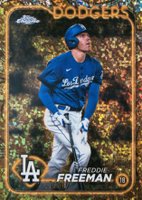 2024 Topps Gilded Collection #5 Freddie Freeman Gold Mini Diamond Baseball Card