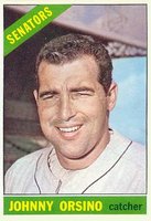 1966 Topps #77 Johnny Orsino Baseball Card