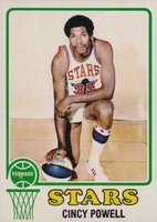 1973 Topps #186 Cincy Powell Basketball Card