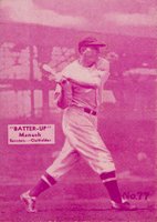 1934 Batter Up #77 Heinie Manush Baseball Card