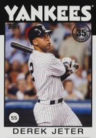 2021 Topps Update 1986 Topps 35th Anniversary #86B36 Derek Jeter Baseball Card