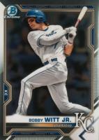 2021 Bowman Draft #BDC47 Bobby Witt Jr. Chrome Baseball Card