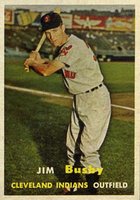 1957 Topps #309 Jim Busby Baseball Card