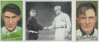 1912 Hassan Triple Folders # Just Before the Battle Mathewson/Fletcher Baseball Card