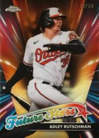 2024 Topps Chrome Future Stars #FS1 Adley Rutschman Gold Refractor Baseball Card