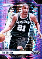 2024 Panini Prizm #297 Tim Duncan Purple Pulsar Basketball Card