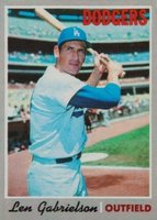 1970 Topps #204 Len Gabrielson Baseball Card