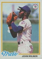 1978 Topps #304 John Milner Baseball Card