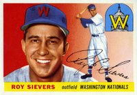 1955 Topps #16 Roy Sievers Baseball Card