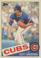 1985 Topps Tiffany #616 Scott Sanderson Baseball Card