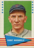 1961 Fleer #124 Rabbit Maranville Baseball Card
