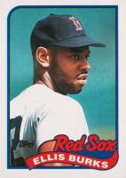 1989 Topps #785 Ellis Burks Baseball Card