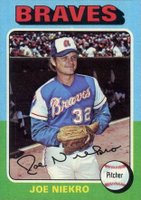 1975 Topps #595 Joe Niekro Baseball Card