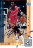 2001 Upper Deck #450 Michael Jordan Dribbling Basketball Card