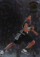 1996 Press Pass Pandemonium #7 Allen Iverson Basketball Card