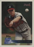 1996 Topps #262 Tom Glavine Baseball Card