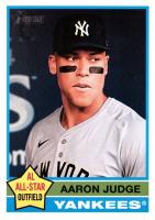 2025 Topps Heritage #380 Aaron Judge Baseball Card