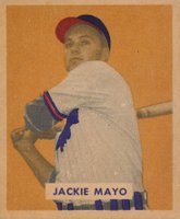 1949 Bowman #228 Jackie Mayo Baseball Card