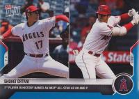 2021 Topps Now #457 Shohei Ohtani Blue Baseball Card