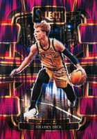 2023 Panini Select #90 Gradey Dick Purple Flash Basketball Card