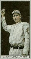 1912 Brown Backgrounds Broadleaf #7 Eros Barger Baseball Card