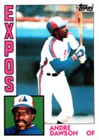 1984 Topps Tiffany #200 Andre Dawson Baseball Card