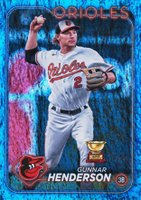 2024 Topps #450 Gunnar Henderson Blue Foil Baseball Card