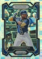 2024 Panini Prizm #277 Jackson Chourio Premium Box Set Prizm Baseball Card
