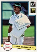 2016 Panini Donruss 1982 #47 Rickey Henderson Baseball Card