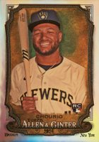 2024 Topps Allen & Ginter #276 Jackson Chourio Chrome-Refractor Baseball Card