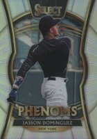 2020 Panini Select Phenoms #PH12 Jasson Dominguez Holo Baseball Card