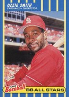1988 Fleer Baseball All-Stars #39 Ozzie Smith Baseball Card