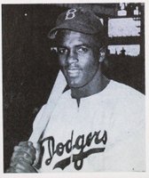 1976 HRT/RES 1947 Bowman #17 Jackie Robinson Baseball Card