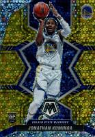 2021 Panini Mosaic #205 Jonathan Kuminga Gold Fast Break Basketball Card