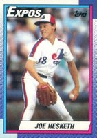 1990 Topps #24 Joe Hesketh Baseball Card