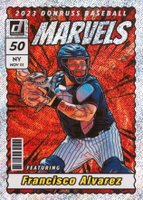 2023 Panini Donruss Marvels #M1 Francisco Alvarez Rapture Baseball Card
